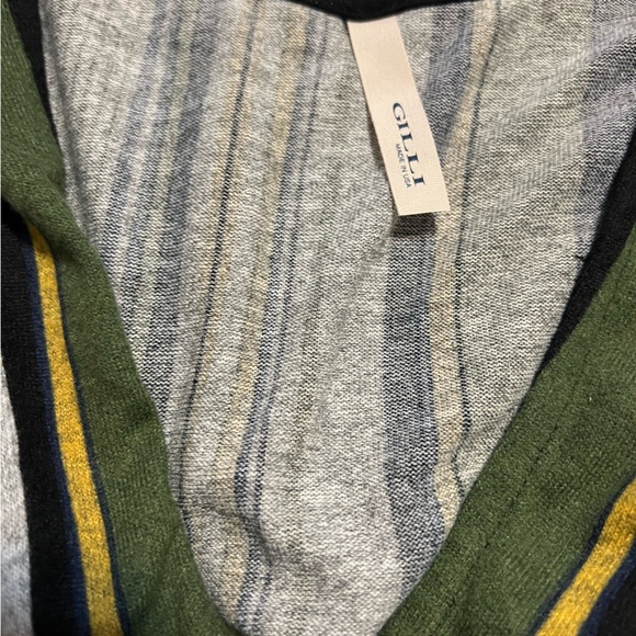 NWT Striped Deep-V Neck Jumpsuit - Picture 3 of 4